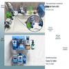 LIEI Acrylic Suction Cup Wall Shelf
