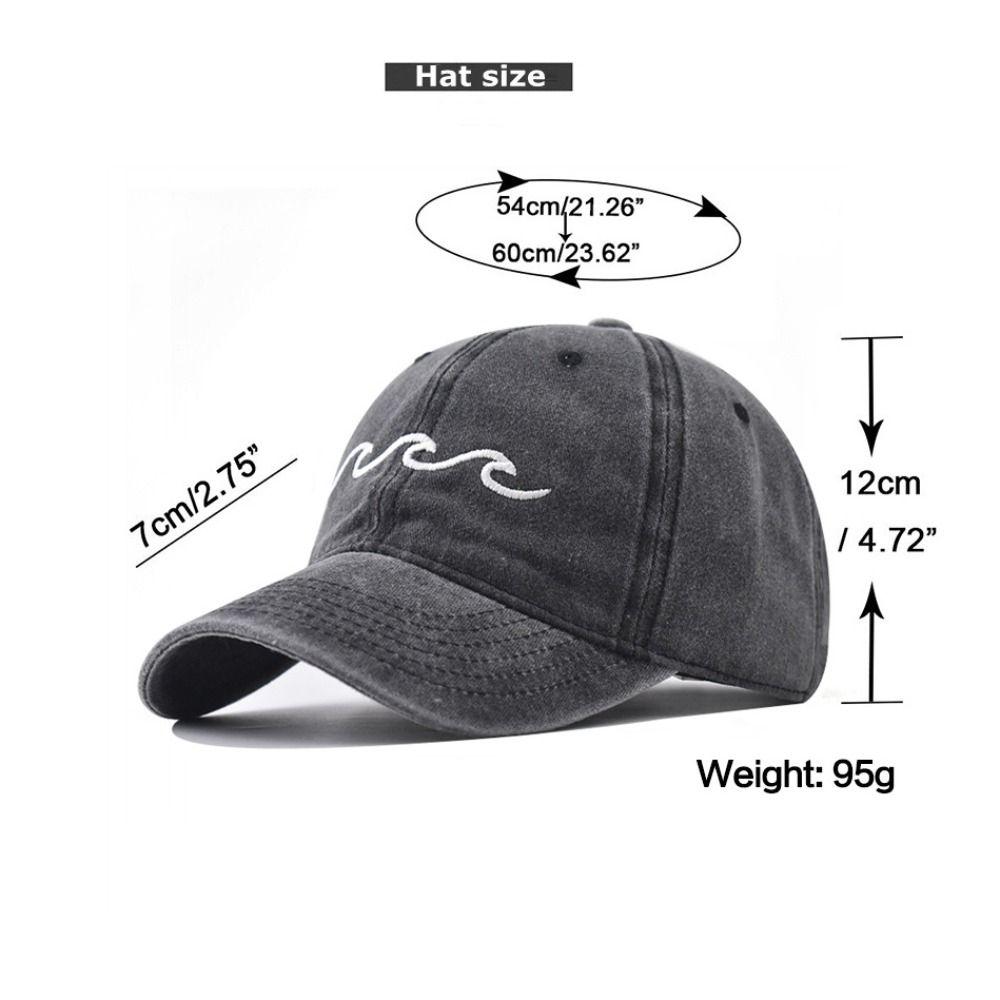 Casual Adjustable Baseball Cap UV Protection Breathable Sun Hat Versatile Bonnet for Spring Summer