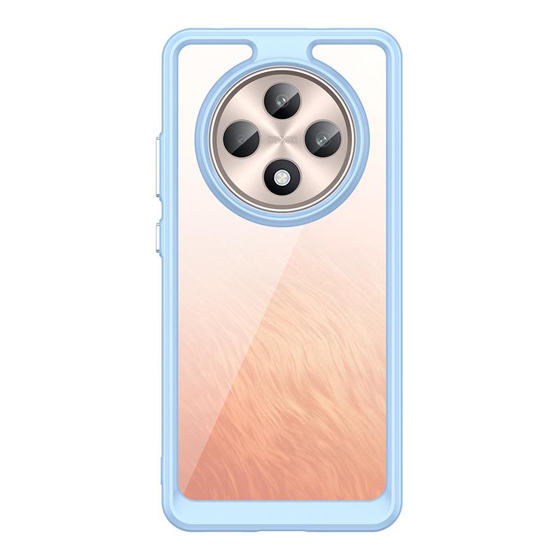 Для OPPO Reno 12FS Чехол Накладка Reno 12FS Capas Чехол для телефона Задний бампер Прозрачный Прозрачный Разноцветный Для Fundas OPPO Reno 12FS Reno12 FS