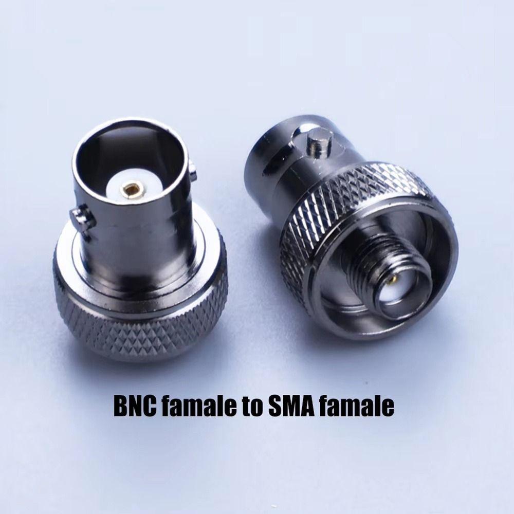 1/2Pcs Gold Silver Black RF Coaxial Adapter for Walkie Talkie Antenna Motorola Interphone