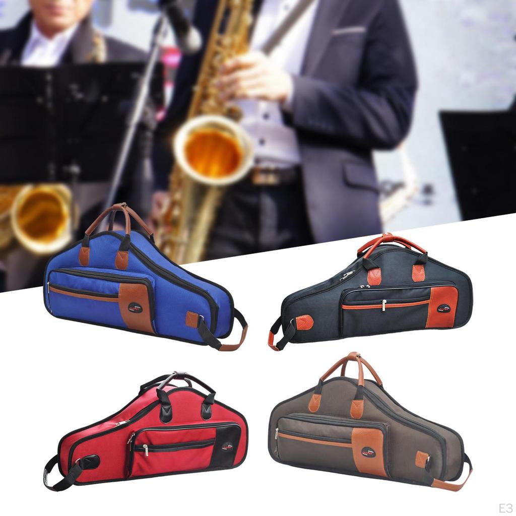 Оксфордский чехол для хранения саксофона, противоударный регулируемый двойной ремень, ветер