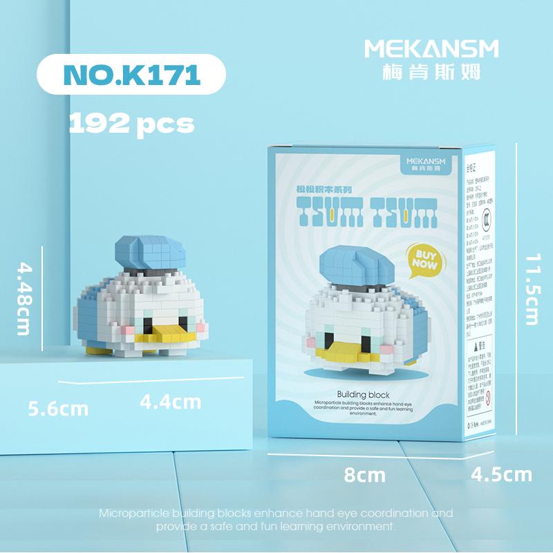 Мини строительные блоки Disney Sanrio, фигурки аниме, бриллиантовые кубики, Микки Маус, Минни Маус, Дональд Дак, Хелло Китти, DIY игрушки, подарки на фестиваль