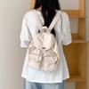 New Wind Lightweight Simple Niche Small Backpack Women's Fashion Casual Nylon Drawstring Backpack