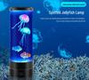 USB светодиодная лампа-медуза: Ночник, меняющий цвет, для атмосферы и бесшумный настольный декор