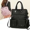 Multifunctional Backpack Women Soft Leather Shoulder Bag Handbag