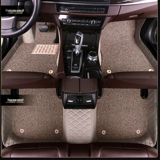 Индивидуальные коврики для пола 'Звездное небо' для Xiaopeng P7 P5 G3 G3i - Полное покрытие, Утолщенные, Дизайн 'Шелковое кольцо' в стиле ковра