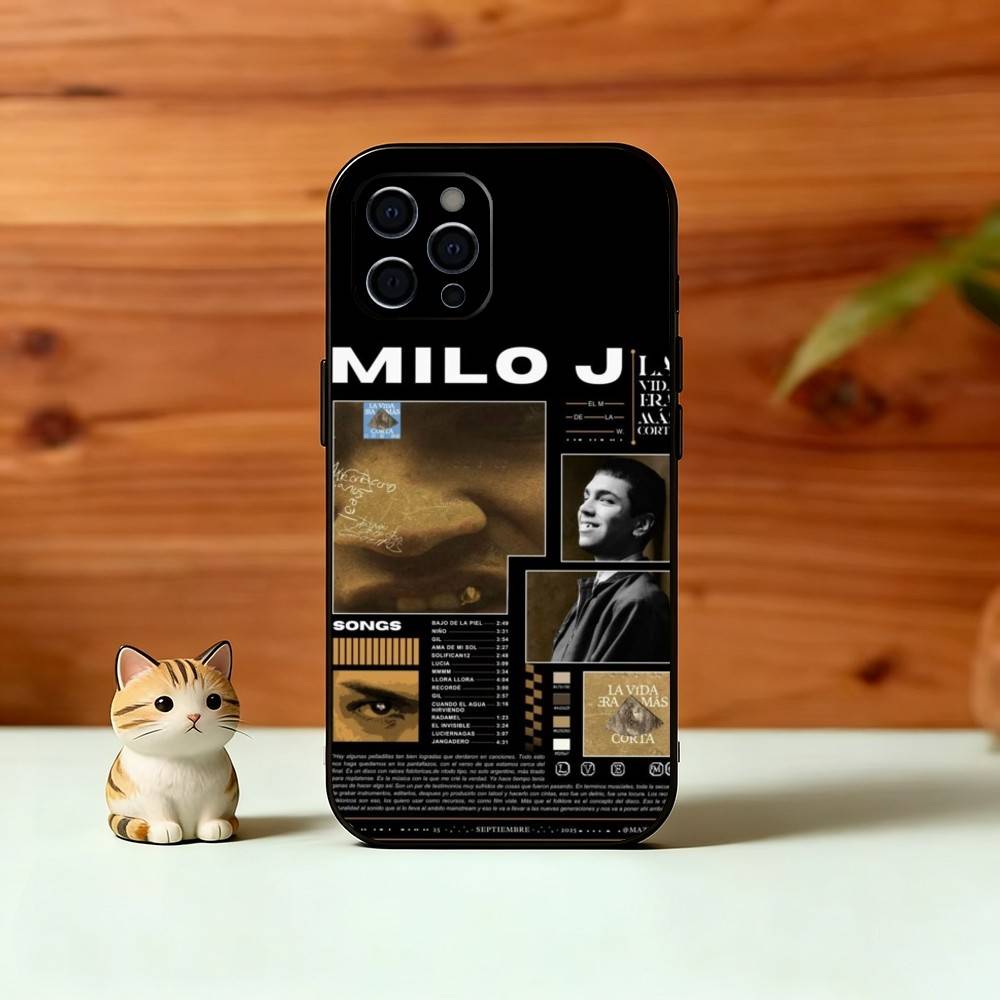Чехол для телефона M-Milo J для iPhone 17,16,15,14,13,12,11 Plus,Pro Max,XS,Мягкий силиконовый черный чехол