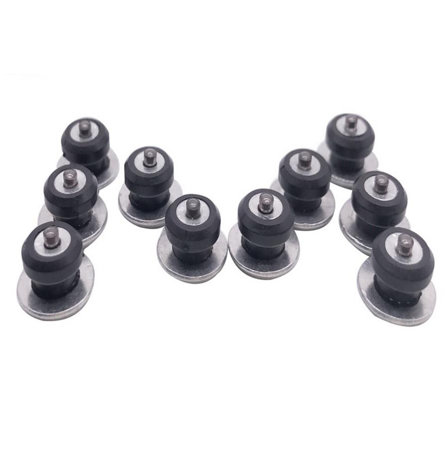 Шипы для автомобильных шин Колеса 12x8 мм Цепи противоскольжения для автомобиля Транспортного средства Грузовика Мотоцикла Зимние Универсальные 100 шт./компл. Алюминий