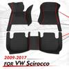 Автомобильные коврики на заказ для Volkswagen VW Scirocco 2009 2010 2011 2012 2013 2014 2015 2016 2017 автомобильные подушечки для ног автомобильные
