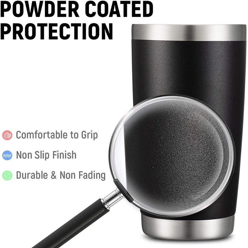 Thermal Mug Beer Cup Tumbler Stainless Steel Double Wall Vacuum Insulated Coffee Tea Mug Wide Mouth Water Bottle Drinkware ZH