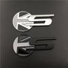 3D металлический черный логотип S эмблема значок задний багажник автомобиля наклейка для E F-TYPE XF XE XK E-PACE XJ XJLS наклейка аксессуары