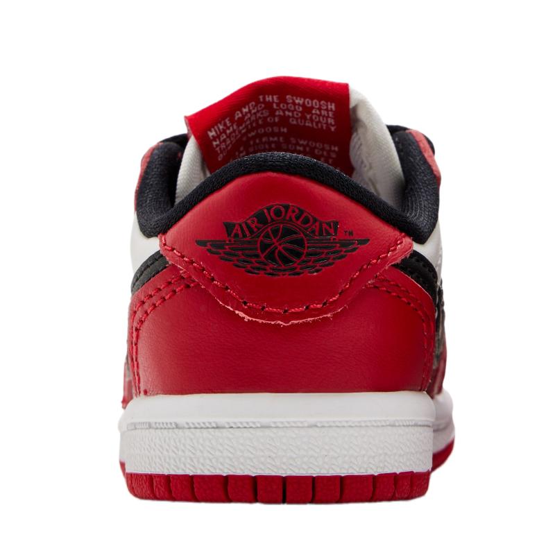 Air Jordan 1 Retro Low OG TD Chicago 2025 Детские кроссовки Красный Varsity-Red Summit-White HQ6997-600