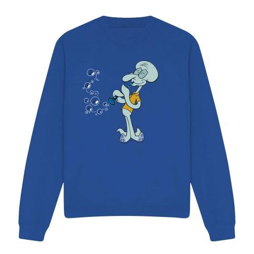 SpongeBob SquarePants Unisex Adult SquidwardÂ´s Clarinet Sweatshirt