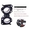 Bike Flashlight Holder 360° Rotation Torch Clip Fixed Bracket Mountain Bike for Cycling Riding  Equipment Front Lamp Frame