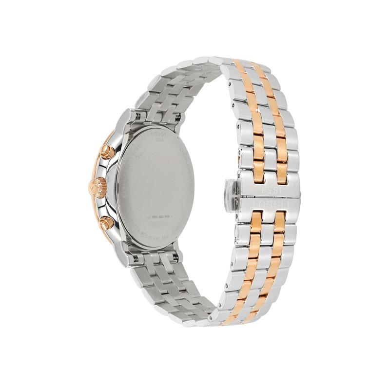 Tissot Kason Zen I Коллекция Кварцевый механизм Водонепроницаемость 50 метров Мужские часы Часы 41мм Белый циферблат T122.417.22.011.00