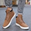2024 Новые модные универсальные мужские ботинки, повседневная спортивная обувь, высокие популярные ретро-обувь на шнуровке для мужчин, размер 39-46
