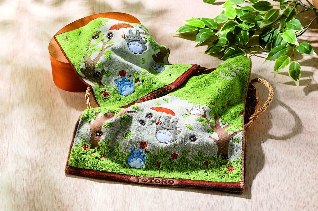 Marushin Ghibli Bath Towel My Neighbor Totoro Large Cotton Bath Character Goods Present Gift Birthday Day Walk In the Shade 1005027800 100% Mother's