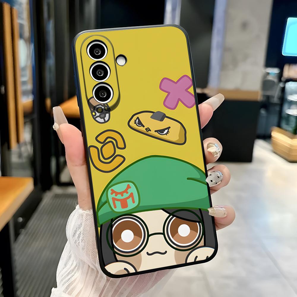 Чехол для телефона с игрой V-Valorant для Samsung S26 S25 Plus S20 S20 Plus S22 Ultra S23 FE S21 Plus S21 Ultra Мягкий чехол