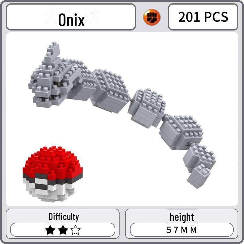 Leboyu Elf Cartoon Micro Diamond Building Blocks - пазл для детей с мелкими частицами, модели 8044 - 8063.