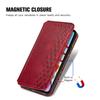 For Sony Xperia 1 VI PU Leather Case Rhombus Imprint Wallet Stand Phone Cover
