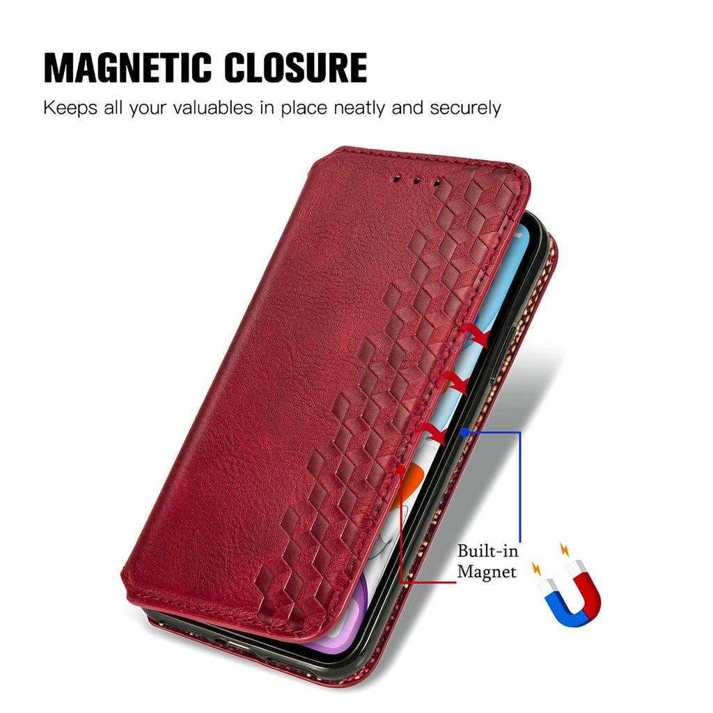 For Sony Xperia 1 VI PU Leather Case Rhombus Imprint Wallet Stand Phone Cover
