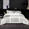 Комплект постельного белья размера «king-queen-size» Качественный простой комплект пододеяльников 220x240 с наволочкой-сеткой с милым принтом собак для домашнего текстиля