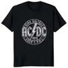 2026 Hot Sale Summer Women's Cotton Legendary Band AC Power Up DC Black TShirt Men Short Sleeves Cool Hip Hop Streetwear T-shirt