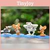 Tom Jerry And Pvc Figurine Action Figure Model Toy Decoration Doll Gift Kids