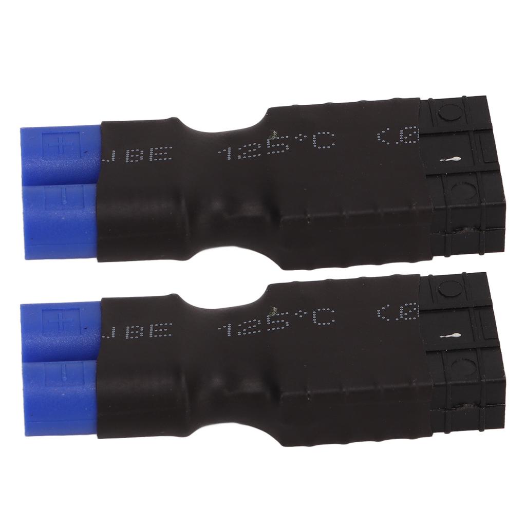 2Pcs RC Female to EC3 Male Adapter Lightweight High Toughness RC Upgraded Parts for RC Car Airplane Boat Models