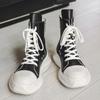 Martin boots high-top board shoes platform ruffian handsome niche high-end side zipper American locomotive boots L