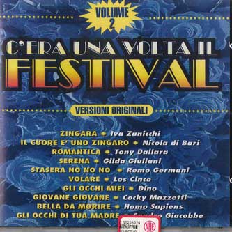 CD VARIOUS - C'era Una Volta Il Festival Vol.2 EP70022 RTI Non Japan Pop Used
