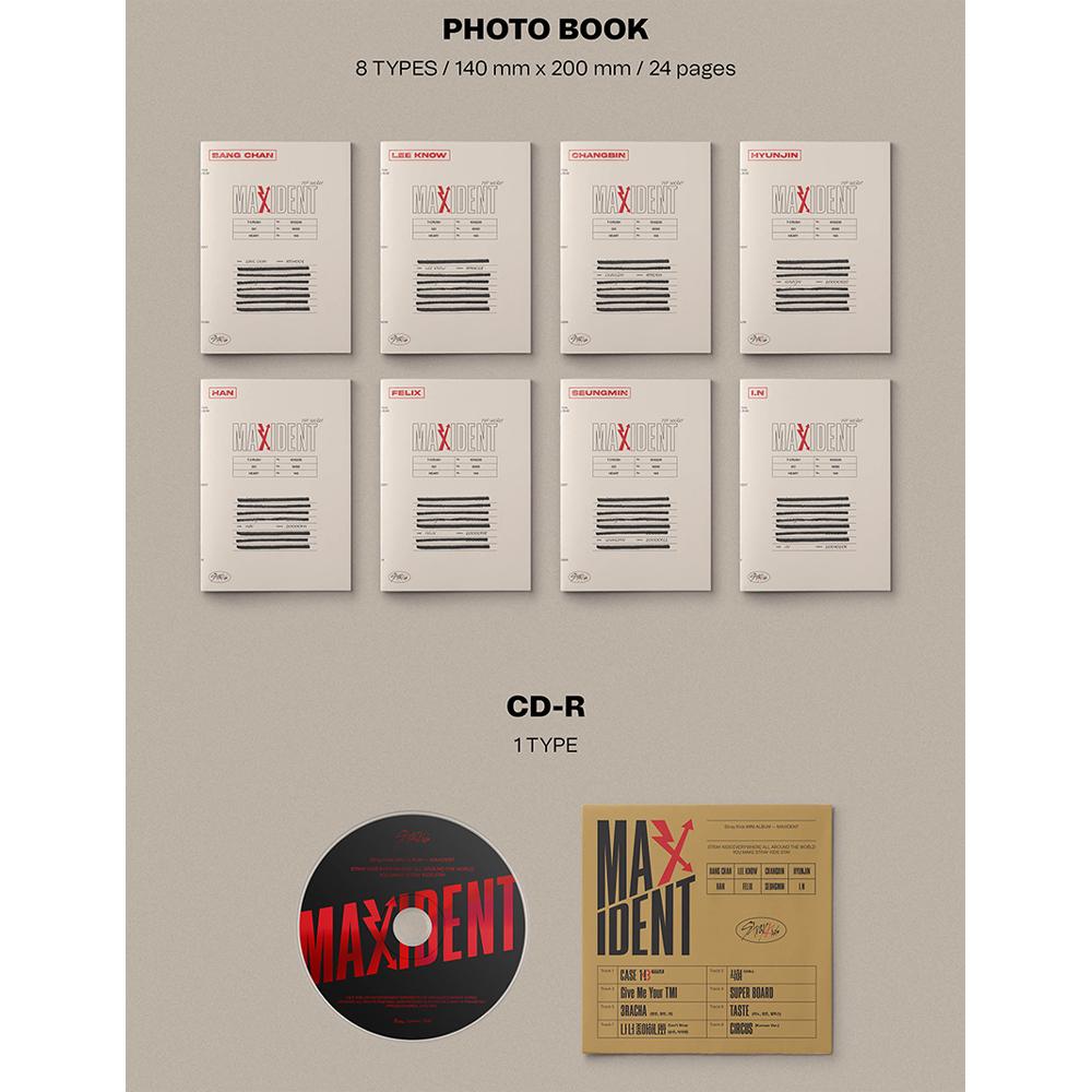 Stray Kids Чехол MAXIDENT, версия. 7-й мини-альбом