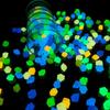 Wide Use Glow In Dark Safe Colorful Lawn Decor Decorative Pebbles Luminous Stones Aquarium Ornament