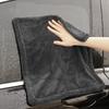 Microfiber Lint-Free Car Wash Towel - Thick, Water-Absorbent Drying Cloth