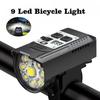 Bike Light Zoomable Headlights Rechargeable Bicycle Handlebar Front Lights Road Cycling Headlight Bike Accessories Night Riding