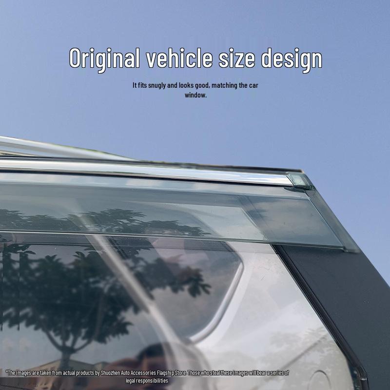 JAC Jiayue X7 Sun & Rain Guards: Window Shields & Rainproof Strips for Exterior Accessories.