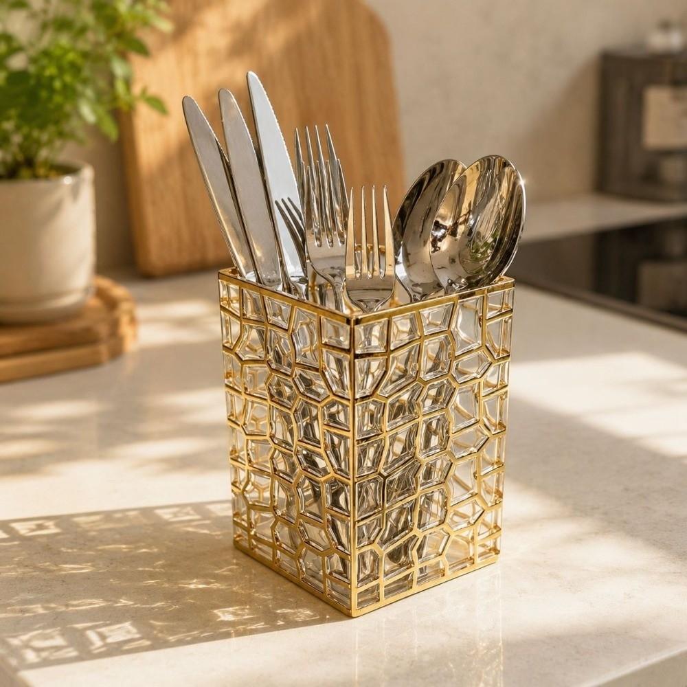 Waterproof Flower Arrangement Vase Clear Plastic Tableware Storage Box  Desk Organizer