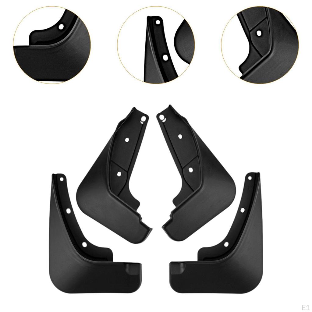 Car Mudguard Mud Flaps Accessories Professional Front Rear Wheel Premium Exterior Parts Replaces