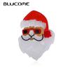 Lovely Acrylic Santa Claus Brooches Pins For Children Women Handmade Christmas Party Gifts Brooch Hats Dress Accessory