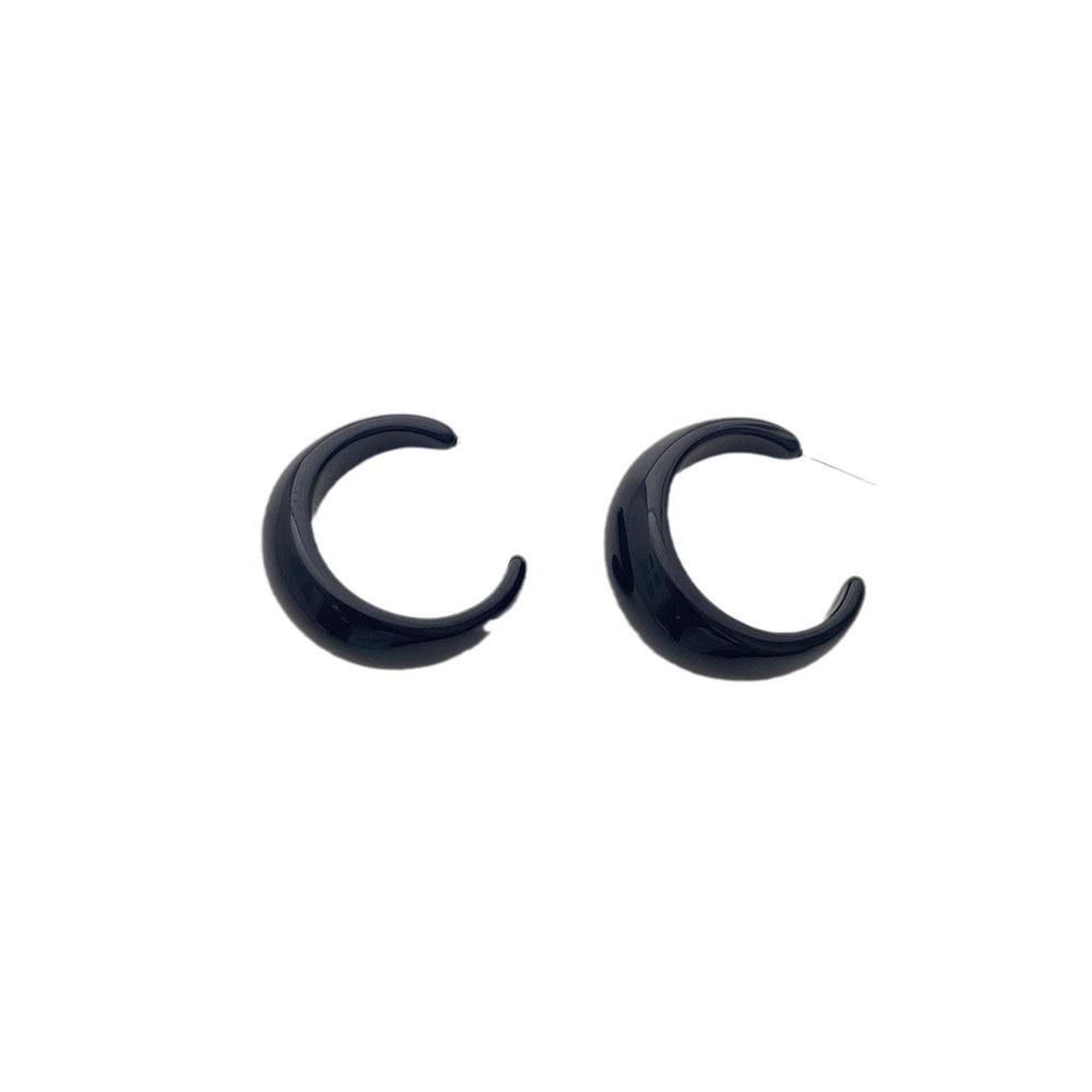 Стильные смоляные ушные манжеты в стиле Лю Ифэй: Серьги из стерлингового серебра 925 пробы, универсальные и модные, для женщин.