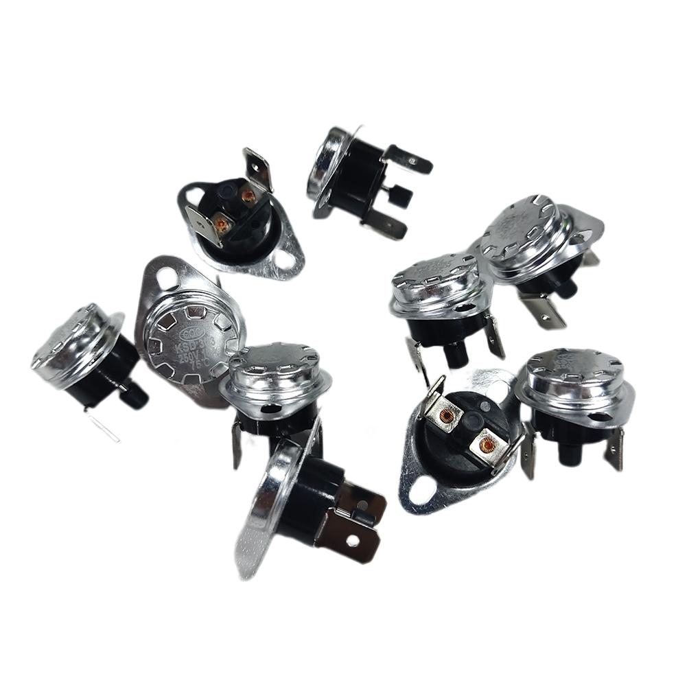 10 шт. Ksd303 Премиум переключатель контроля температуры 250 В 10А 45 ~ 150 градусов термостат с ручным сбросом