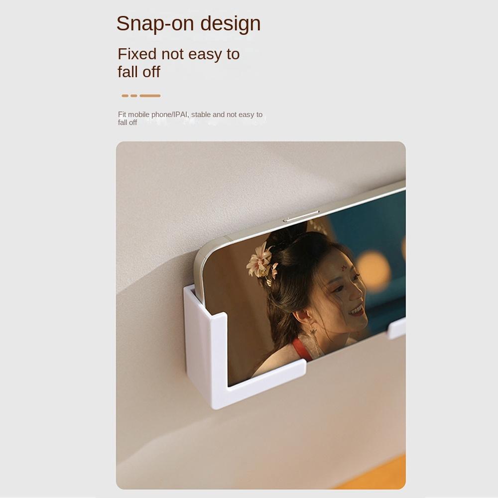 1Pair Wall Mounted Mobile Phone Holder Split Type Bracket New Charging Rack