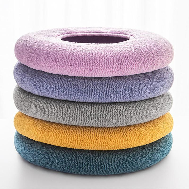 Утолщенный теплый чехол для унитаза, мягкий коврик, моющийся коврик для унитаза, чехол для сиденья, накладка на крышку унитаза, чехол для биде, аксессуары для ванной комнаты