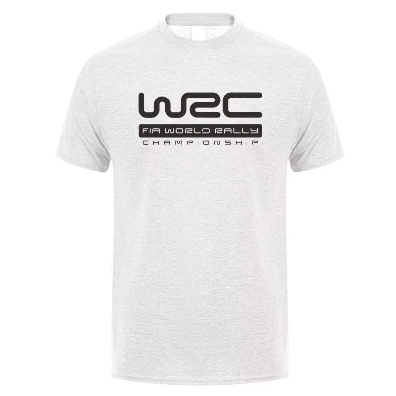 2026 New Summer Best-Selling World Rally Championship WRC Series T-Shirt - Fashionable Men's Summer Printed Short Sleeve Shirt