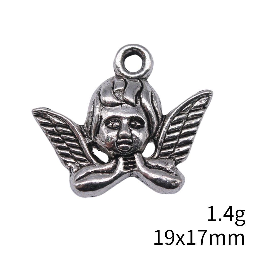 Ожерелье с подвесками «Назад в школу» Подвеска с подвесками в виде ангела Сувенирные подвески для браслетов