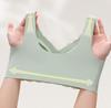 Large Size Women Comfortable Seamless Sleep Bra Wireless Thin Brassiere Gathered Underwear Sport Yoga Vest Minimizer Tank Top Bra