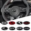 BKPQBI1 Наклейка-значок на центр руля автомобиля Для Sportage 3 Rio K2 Ceed Carnival Picanto Soul EV6 Forte Seltos Sorento