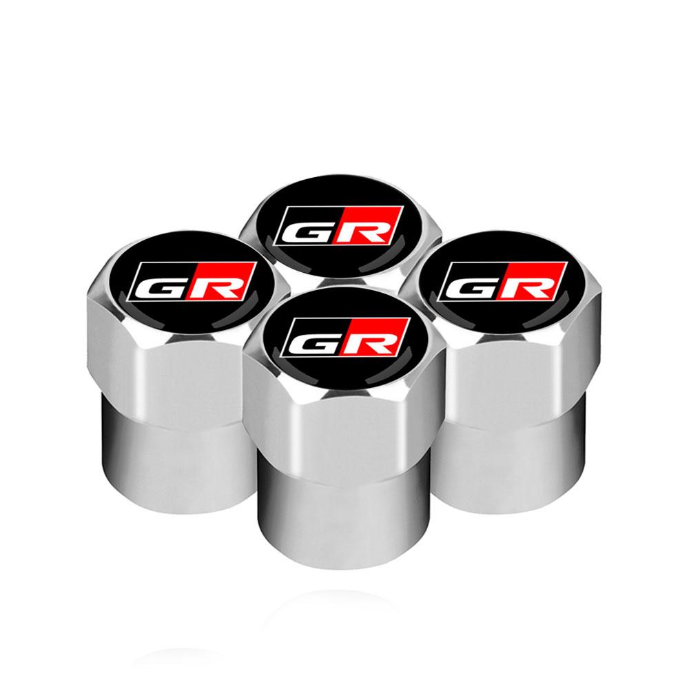 Универсальные автомобильные колеса, колпачки для воздушных клапанов, наклейки, аксессуары для GR Gazoo Racing, спортивные автомобили, автомобили, мотоциклы, грузовики, велосипеды