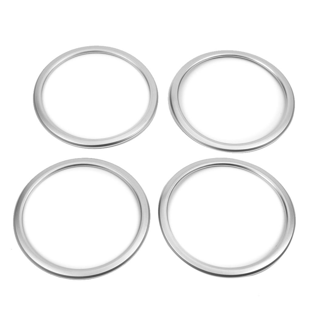 4 шт. ABS хром накладка на кольцо динамика двери автомобиля для X1 F48 2016 2018