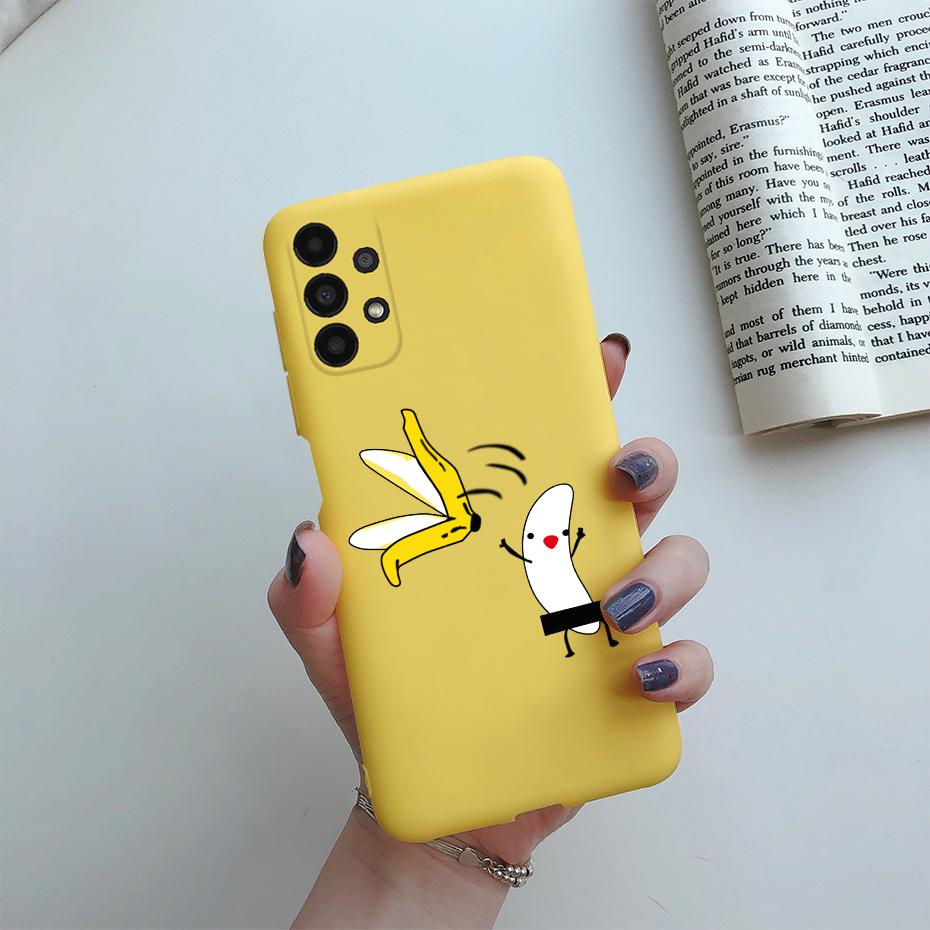 Чехол для Samsung A13 4G Милый мультяшный расписной чехол Силиконовый мягкий ТПУ Чехол для телефона Для Samsung Galaxy A13 A 13 A 03 A03 Core Fundas